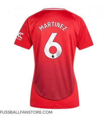 Manchester United Lisandro Martinez #6 Replik Heimtrikot Damen 2024-25 Kurzarm